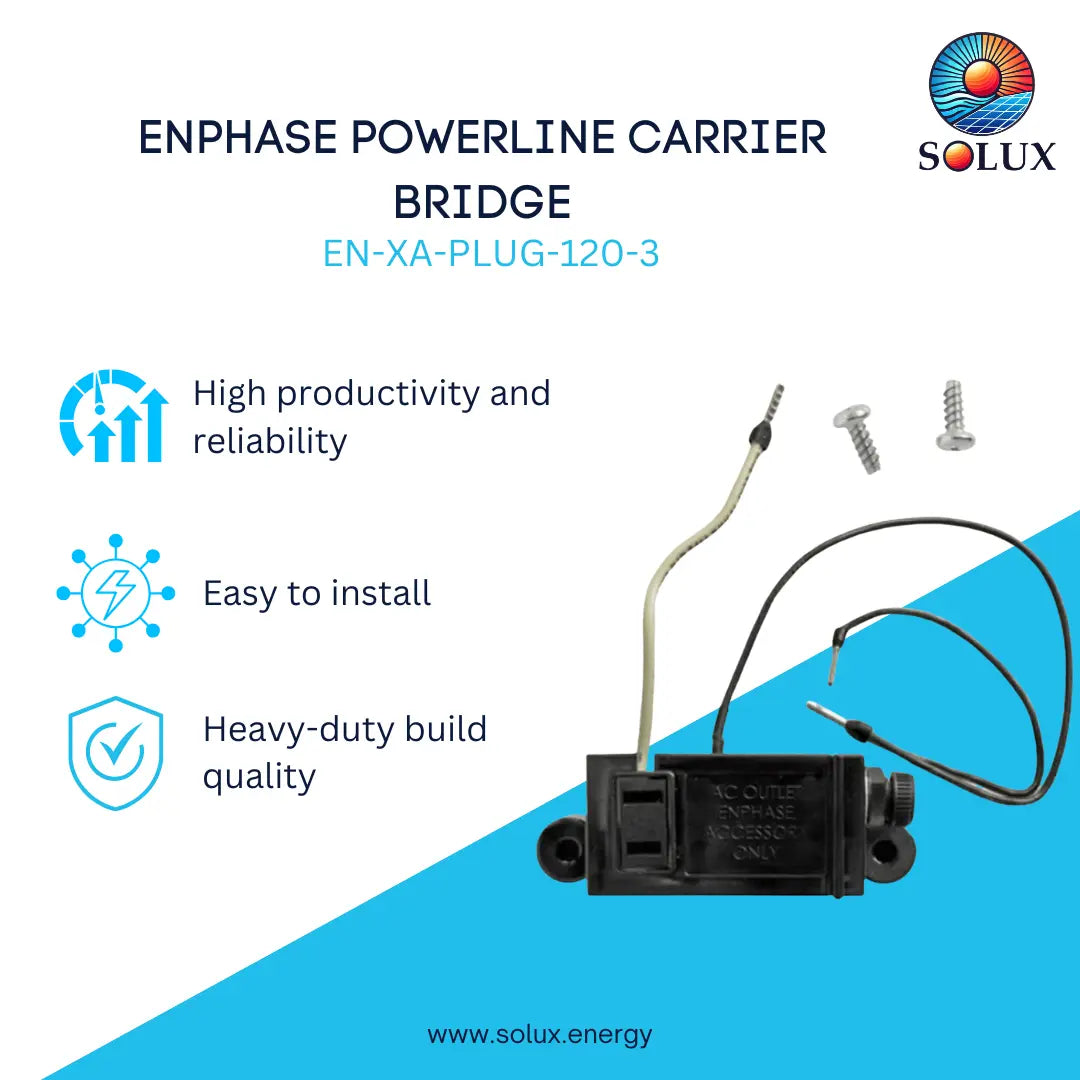 This is an image of Enphase Powerline Carrier Bridge Easy to install Plug in